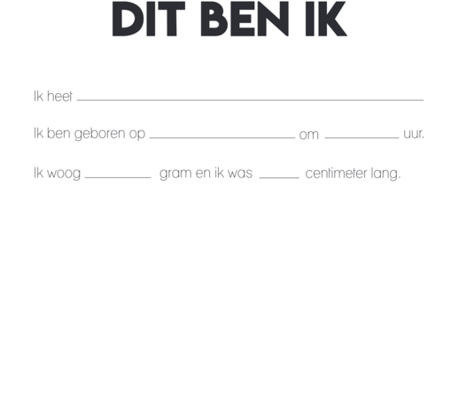 Studio Ins & Outs – Invulboek Baby’s Eerste Jaar – Fotoboek & Herinneringsboek – Met 80 Invulpagina’s – Bot