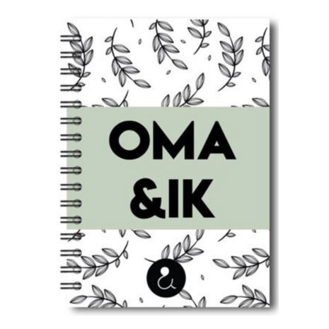 Studio Ins & Outs – Invulboek Oma & ik – Herinneringen Boek voor Oma en Haar Kleinkind – Cadeau voor Oma