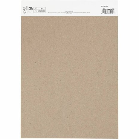 Aquarelpapier, A4, vel 210x297 mm, 230 gr, zwart, 15 vel/ 1 doos