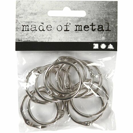 Boekbindersring, d 25 mm, dikte 2,7 mm, 10 stuk/ 1 doos