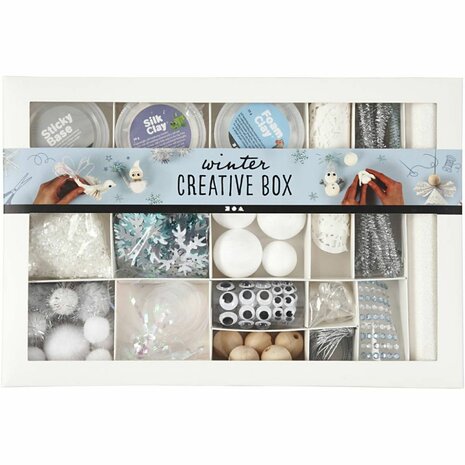 Creatieve box, Winter, 1 set