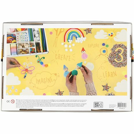 Creatieve box, Regenboog, 1 set
