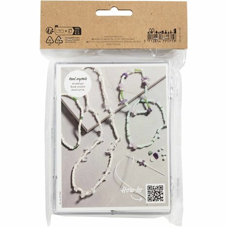 Creatieve Box Sieraden, Kristallen, afm 2,6-10 mm, gatgrootte 0,8-1,2 mm, ca. 2460 stuk, diverse kleuren, 1 doos