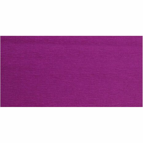 Crepepapier, vel 50x250 cm, violet, 10 vouw/ 1 doos