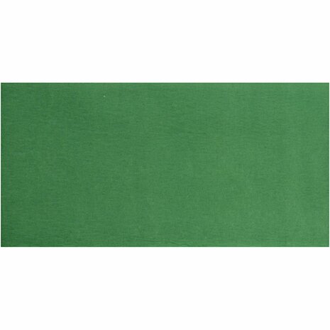 Cr&ecirc;pepapier Groen | Rekbaar Knutselpapier | Bloemenpapier | 50x250 cm | 10 Vellen