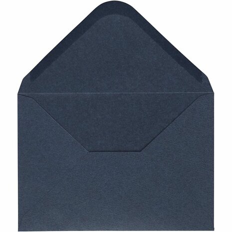 Enveloppen, afmeting envelop 11,5x16 cm, 110 gr, blauw, 10 stuk/ 1 doos