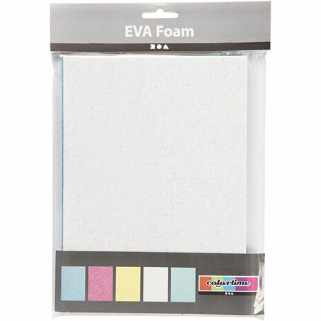 Foam vellen, A5, vel 148x210 mm, dikte 2 mm, 5 vel/ 1 doos