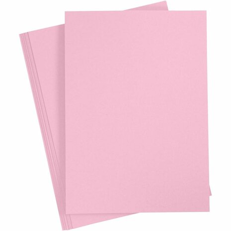 Roze Karton A3 180 Grams | Hobbykarton | Gekleurd Roze Knutselkarton | 20 Vellen