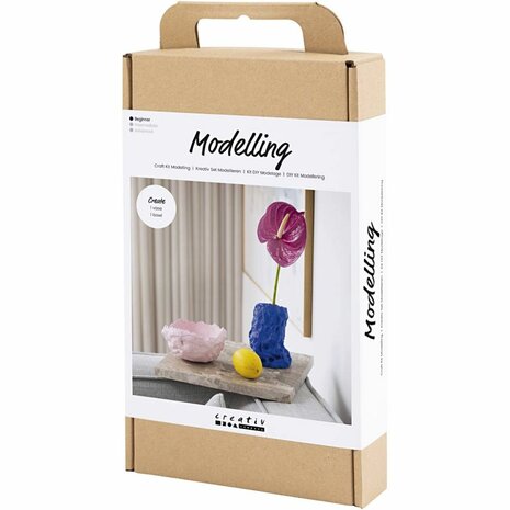 Hobbyset Boetseren, Vaas en schaal, 1 doos