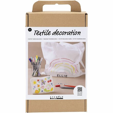 Hobbyset Textieldecoratie, 1 doos