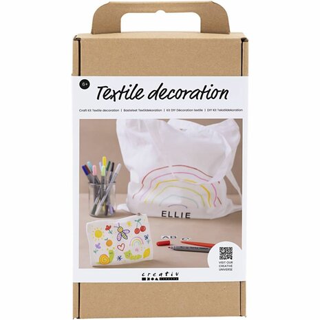 Hobbyset Textieldecoratie, 1 doos