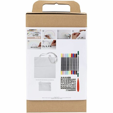Hobbyset Textieldecoratie, 1 doos