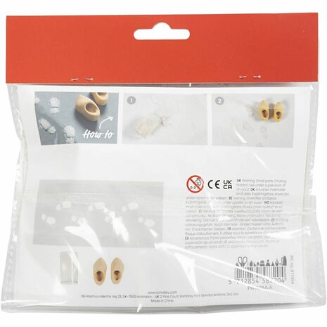 Mini Hobbyset Kabouterdeur, Voetafdrukken, 1 doos