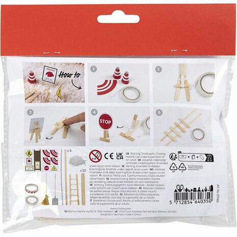Mini Hobbyset Kabouterdeur, In aanbouw, 1 doos