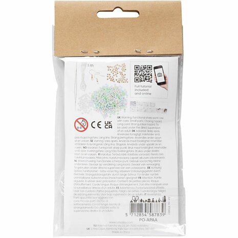 Hobbyset oorbellen maken | Elastische armband maken | Sieraden maken hobbypakket | Mini Creative Set Jewellery