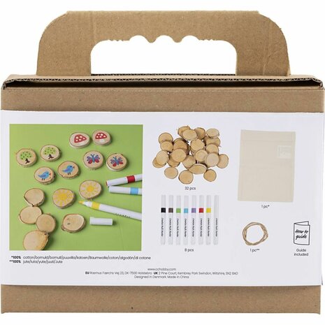 Mini Hobbyset Tekenen, Geheugenspel en drie op een rij, diverse kleuren, 1 doos