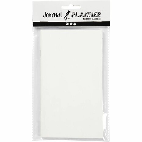 Notitieboek, afm 9,5x16,6 cm, Aantal pagina's 34, 100 gr, wit, 1 stuk