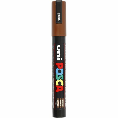Posca Marker PC-5M Bruin - Medium 1,8-2,5 mm - Bruine Krijtmarker