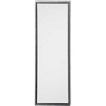 ArtistLine Canvas met lijst, antiek zilver, wit, D: 3 cm, afm 34x94 cm, 360 gr, 1 stuk