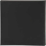 ArtistLine canvas, zwart, wit, D: 1,6 cm, afm 30x30 cm, 360 gr, 10 stuk/ 1 doos