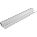 Canvas op rol, wit, B: 120 cm, 380 gr, 5 m/ 1 rol