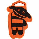Grote foam stempel..afm 84x108 mm, dikte 22 mm