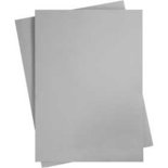Gekleurd Karton, grijs, A2, 420x594 mm, 180 gr, 10 vel/ 1 doos