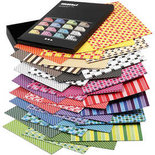 Color Bar papier, diverse kleuren, A4, 210x297 mm, 100 gr, 16x10 vel/ 1 doos