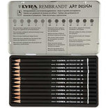 Art DesignTekenpotloden, hardheid F, 12 stuk/ 1 doos
