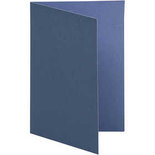 Kaart, donkerblauw/lichtblauw, afm 10,5x15 cm, 250 gr, 10stuks