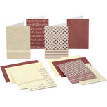 Kaarten met envelop, afmeting kaart 10,5x15 cm, 220 gr, 16 stuk/ 1 doos