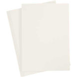 Karton, off-white, A4, 210x297 mm, 220 gr, 10 stuk/ 1 doos