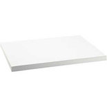 Gekleurd Karton, sneeuwwit, A2, 420x600 mm, 250 gr, 100 vel/ 1 doos