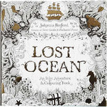 Kleurboek, afm 25x25 cm, 80 pagina´s, Lost Ocean, 1stuk