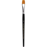Gold Line penselen, afm 11, L: 19 cm, B: 9 mm, plat, 6 stuk/ 1 doos