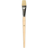 Nature Line kwasten, 22 , b: 23 mm, , korte steel, 6stuks
