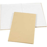 Notitieboek, bruin, A4, 60 gr, 1 stuk
