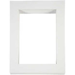 Passepartout lijsten, wit, A4, afm 28,5x37 cm, 500 gr, 100 stuk/ 1 doos