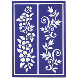 Sjabloon - Bloemensjabloon - Zomerbloemen - 14,8x21cm - A5 - VivaDecor