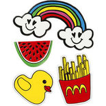 Soft Stickers - Summer Fun - 12,2x17,75 cm