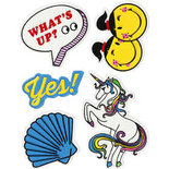 Soft Stickers - Whats up - 12,2x17,75 cm