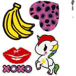 Soft Stickers - XOXO - 12,2x17,5 cm