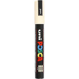 Posca Marker, beige, afm PC-5M, lijndikte 2,5 mm, 1 stuk