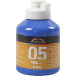 A-Color acrylverf, neon blauw, 05 - neon, 500ml