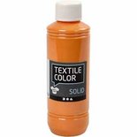 Textile Color, oranje, dekkend, 250 ml/ 1 fles