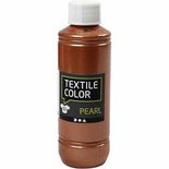 Textile Color, koper, parelmoer, 250 ml/ 1 fles