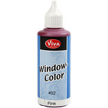 Glasverf - Roze - 80ml - Window Color