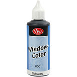 Glasverf - Zwart - 80ml - Window Color