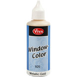 Glasverf - Metallic Goud - 80ml - Window Color