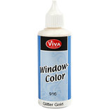 Glasverf - Glitter Goud - 80ml - Window Color